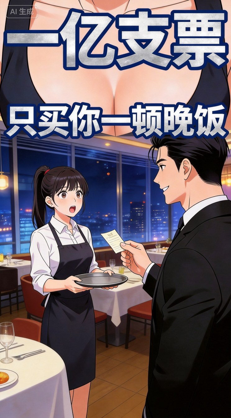 一亿支票 只买你一顿晚饭